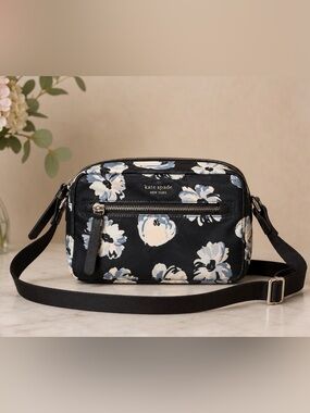 Kate Spade New York Floral Nylon Crossbody Bag